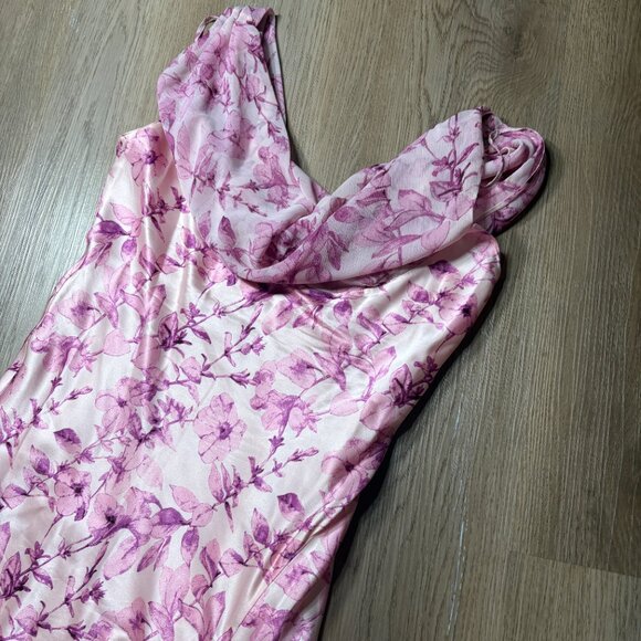 Cinq à Sept Pink Floral Maxi Dress - Picture 9 of 13